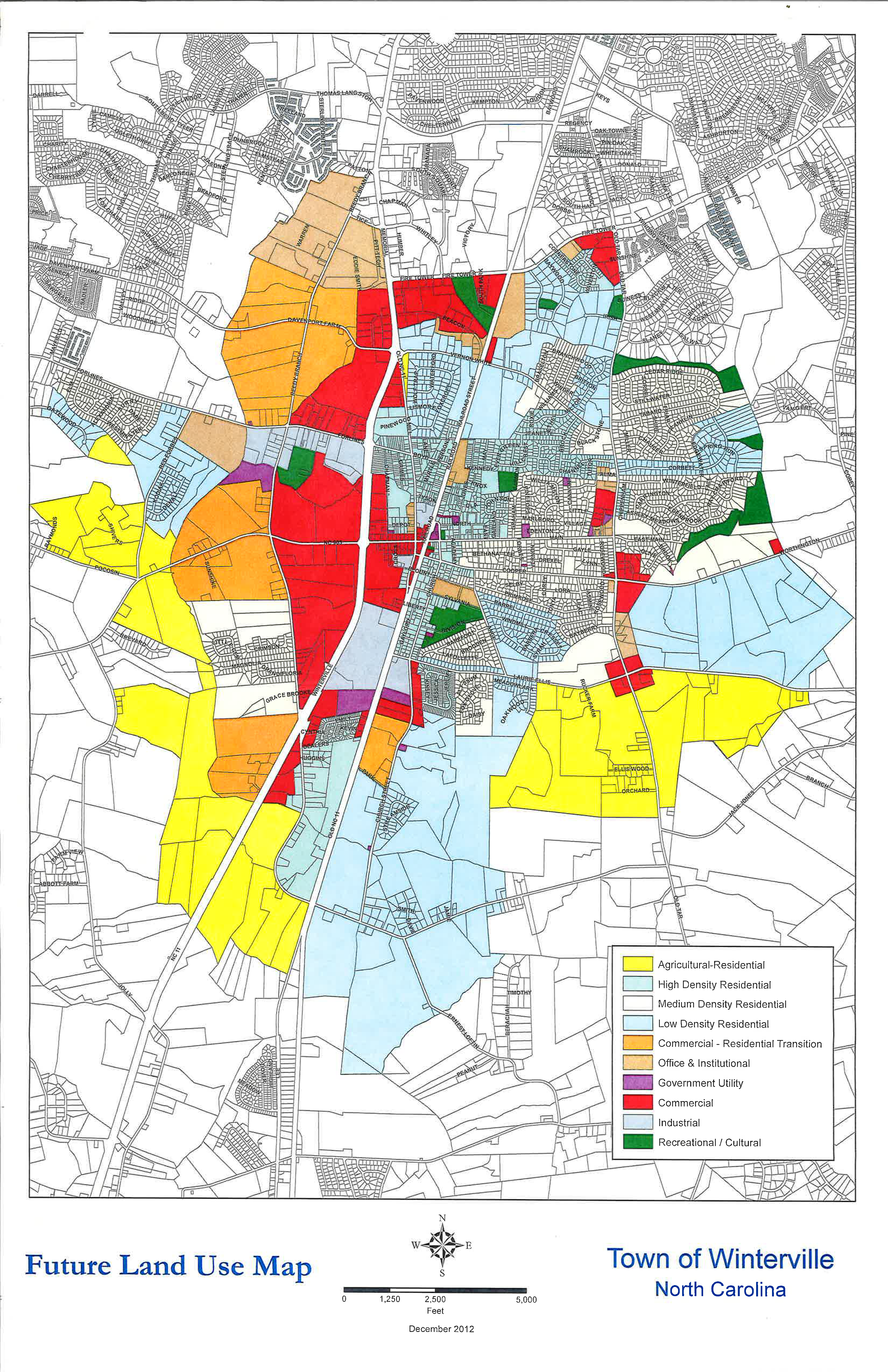 Comprehensive Land Use Plan Town Of Winterville Nc